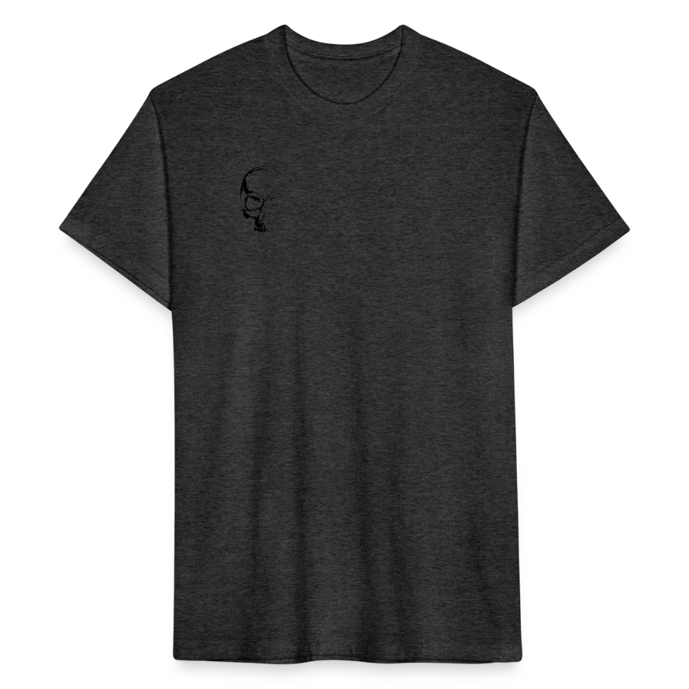 Fitted Cotton/Poly T-Shirt — Exploited Clothing - heather black