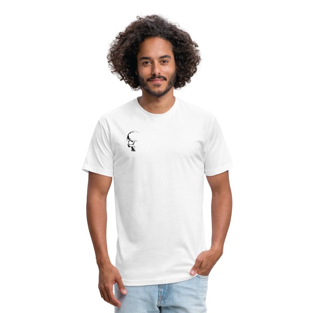 Fitted Cotton/Poly T-Shirt — Exploited Clothing - white