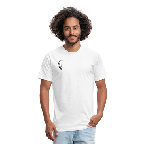 Fitted Cotton/Poly T-Shirt — Exploited Clothing - white