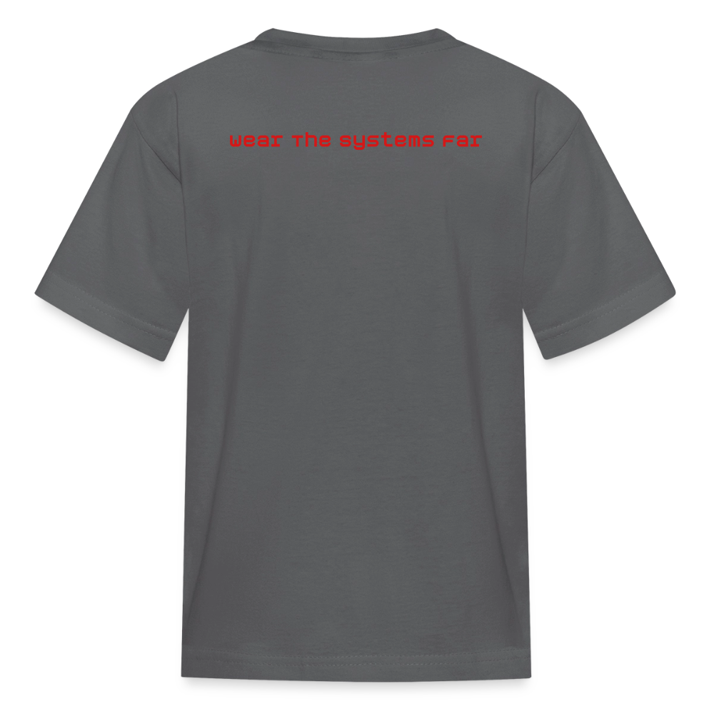 Kids' T-Shirt -- Exploited Clothing - charcoal