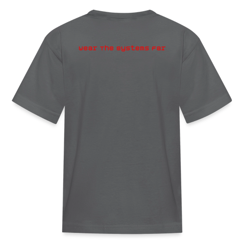 Kids' T-Shirt -- Exploited Clothing - charcoal
