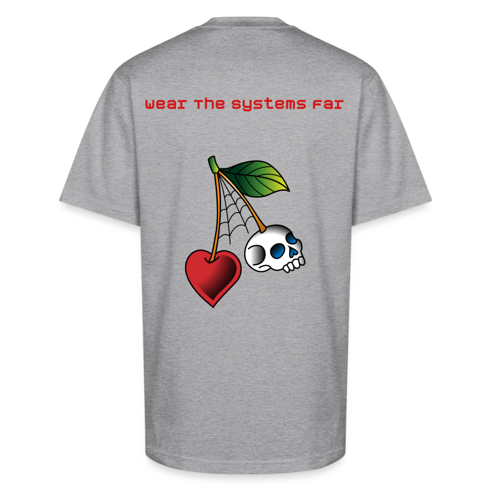 Unisex Oversized Heavyweight T-Shirt -- Exploited Clothing - heather gray