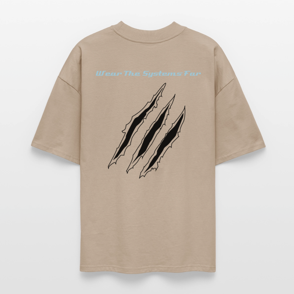 Stanley/Stella Blaster Oversized T-Shirt -- Exploited Clothing - stone