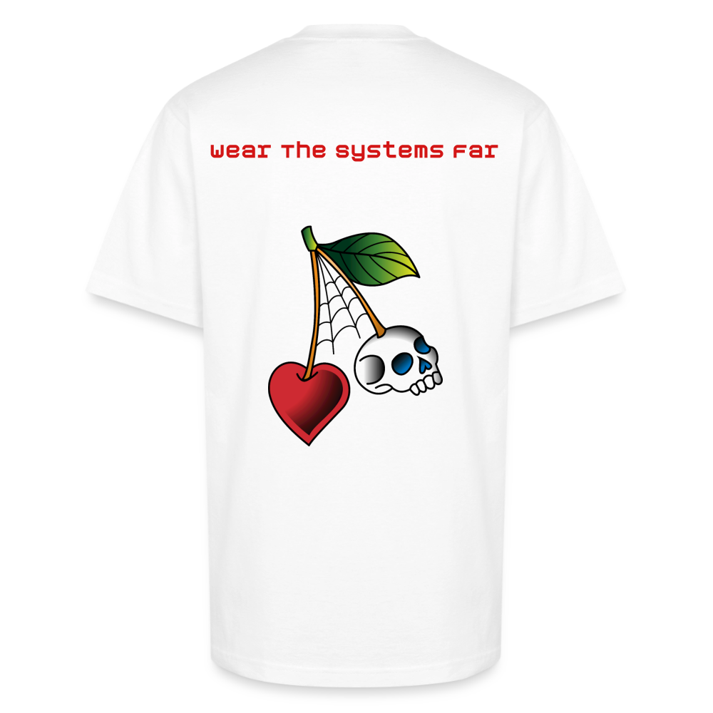Unisex Oversized Heavyweight T-Shirt -- Exploited Clothing - white