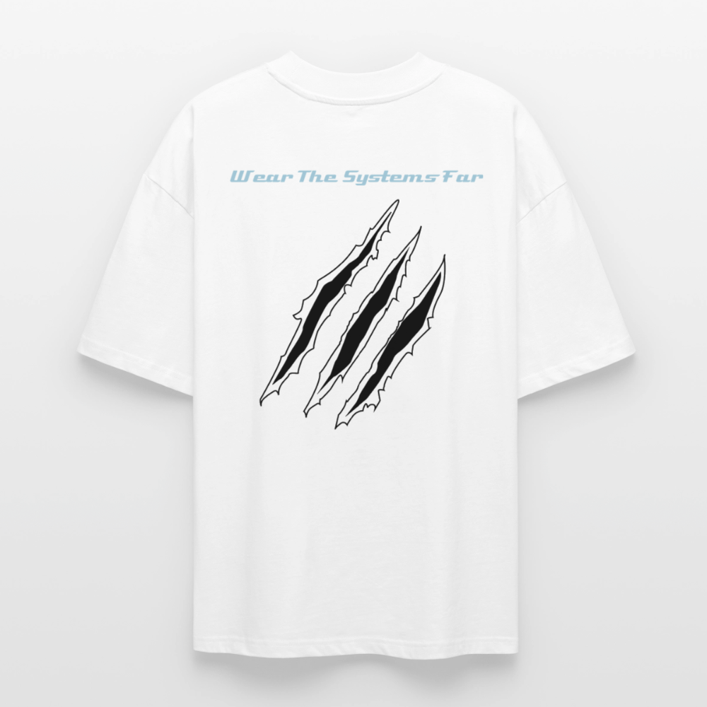 Stanley/Stella Blaster Oversized T-Shirt -- Exploited Clothing - white
