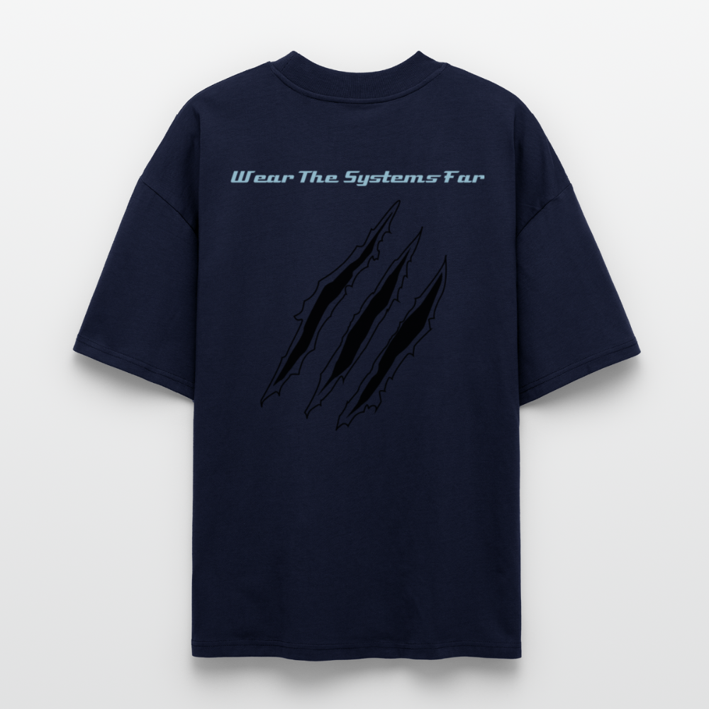 Stanley/Stella Blaster Oversized T-Shirt -- Exploited Clothing - french navy