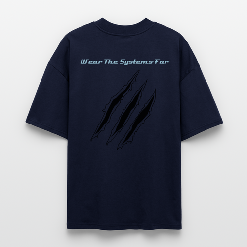 Stanley/Stella Blaster Oversized T-Shirt -- Exploited Clothing - french navy