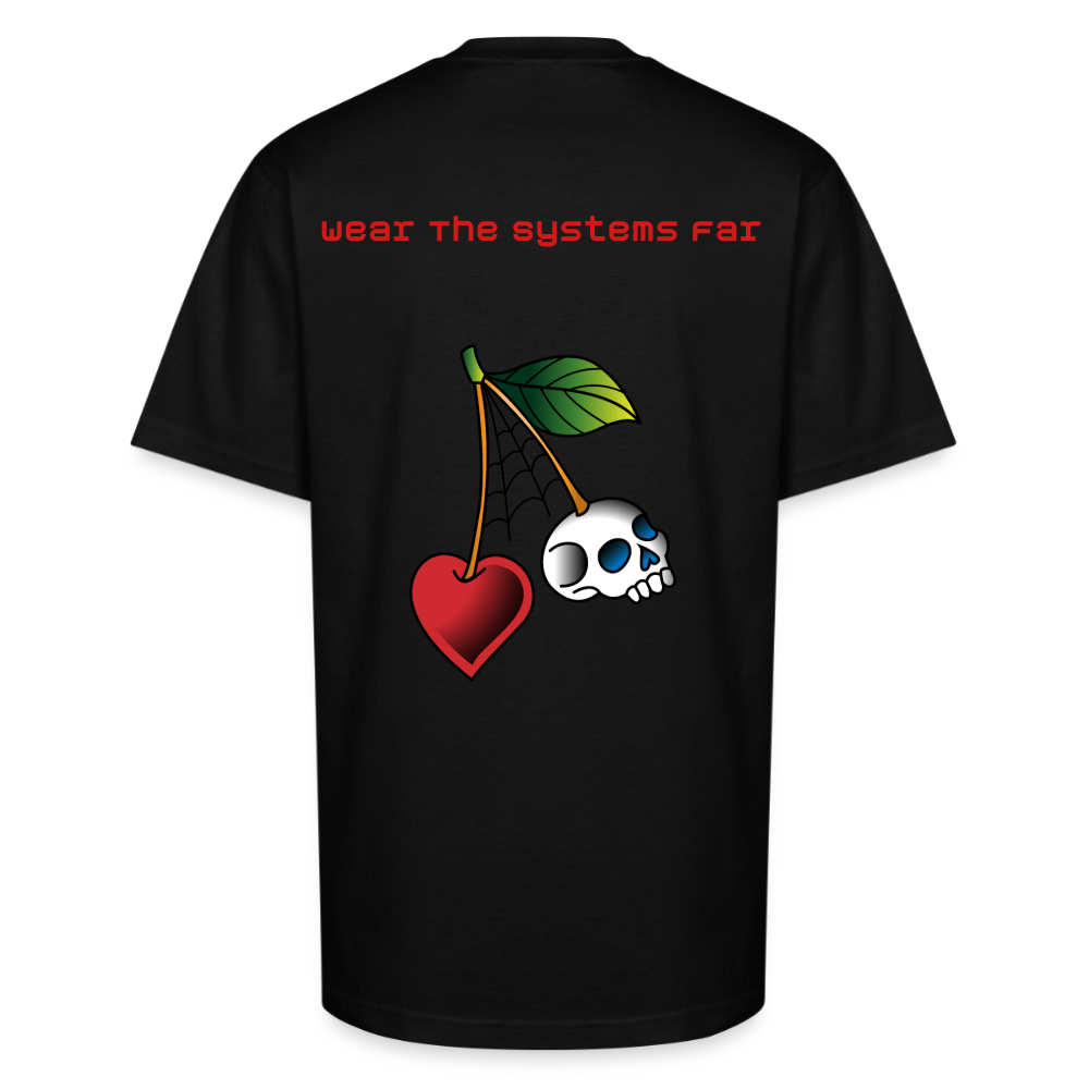 Unisex Oversized Heavyweight T-Shirt -- Exploited Clothing - black