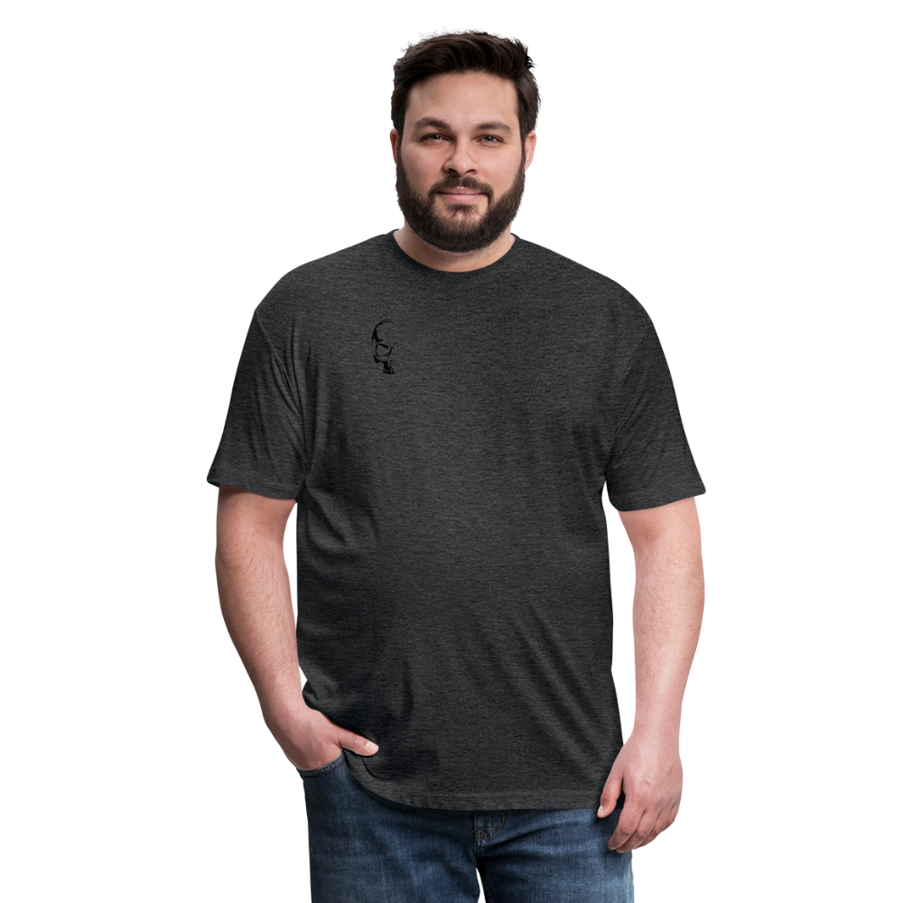 Fitted Cotton/Poly T-Shirt — Exploited Clothing - heather black